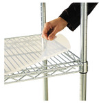 Alera Shelf Liners For Wire Shelving, Clear Plastic, 36w x 24d, 4/Pack View Product Image