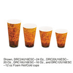 Dart Foam Hot/Cold Cups, 16oz, Brown/Black, 1000/Carton View Product Image