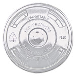 Eco-Products GreenStripe Renewable & Compost Cold Cup Flat Lids, F/9-24oz., 100/PK, 10 PK/CT View Product Image