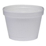 Dart Bowl Containers, Foam, 4oz, White, 1000/Carton View Product Image