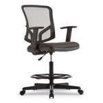 Alera Everyday Task Stool, 29.5" Seat Height, Supports up to 275 lbs, Black Seat/Black Back, Black Base View Product Image