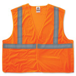 ergodyne GloWear 8215BA Type R Class 2 Econo Breakaway Mesh Vest, Orange, S/M View Product Image