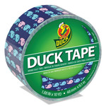 Duck Colored Duct Tape, 3" Core, 1.88" x 10 yds, Blue/Pink Whale of Time View Product Image