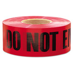 Empire 1,000 ft. x 3 in. "Danger Do Not Enter" Barricade Tape (Red) View Product Image