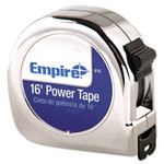 Empire Power Tape Measure, 3/4" x 16ft, Metal Case, Chrome, 1/16" Graduation View Product Image