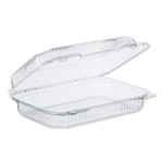 Dart StayLock Clear Hinged Lid Containers, 32 oz, 6.8 x 9.4 x 2.6, Clear, 250/Carton View Product Image