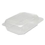 Dart StayLock Clear Hinged Lid Containers, Plastic, 6" x 2 1/10" x 7", 125/PK, 2/CT View Product Image