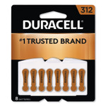 Duracell Hearing Aid Battery, #312, 8/Pack View Product Image