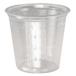 Dart Plastic Medical & Dental Cups, 1 oz, Clear, Graduated, 5000/Carton View Product Image
