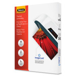 Fellowes ImageLast Laminating Pouches with UV Protection, 5 mil, 9" x 11.5", Clear, 50/Pack View Product Image