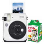 Fujifilm Instax Mini 70 Bundle, Auto Focus, White View Product Image