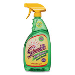 Sparkle Green Formula Glass Cleaner, 33.8 oz Bottle View Product Image