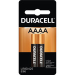 Duracell Specialty Alkaline AAAA Batteries, 1.5V, 2/Pack View Product Image