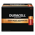 Duracell Quantum Alkaline C Batteries, 72/Carton View Product Image