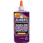 Elmer's School Glue Disappearing Purple, 9 oz, Dries Clear, 6/Pack View Product Image