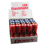 DORCY LED Utility Flashlight, 1 D Battery (Sold Separately), Assorted View Product Image