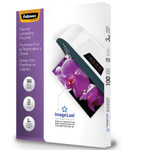 Fellowes ImageLast Laminating Pouches with UV Protection, 3 mil, 9" x 11.5", Clear, 100/Pack View Product Image