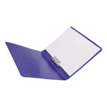 Wilson Jones PRESSTEX Grip Binder, Clamp System, 0.63" Capacity, 11 x 8.5, Dark Blue View Product Image