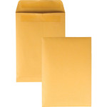 Quality Park Redi-Seal Catalog Envelope, #6, Cheese Blade Flap, Redi-Seal Closure, 7.5 x 10.5, Brown Kraft, 250/Box View Product Image