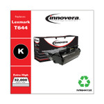 Innovera Remanufactured Black Ultra High-Yield Toner, Replacement for Lexmark T644 (64415XA), 32,000 Page-Yield View Product Image