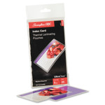 GBC UltraClear Thermal Laminating Pouches, 5 mil, 5.5" x 3.5", Gloss Clear, 25/Pack View Product Image