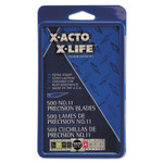 X-ACTO No. 11 Bulk Pack Blades for X-Acto Knives, 500/Box View Product Image