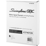 GBC EZUse Thermal Laminating Pouches, 5 mil, 9" x 11.5", Gloss Clear, 200/Pack View Product Image