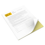 xerox Vitality Multipurpose Carbonless 2-Part Paper, 8.5 x 11, Canary/White, 5, 000/Carton View Product Image