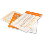 GBC Economy Thermal Laminating Pouches, 3 mil, 9" x 11.5", Gloss Clear, 200/Box View Product Image