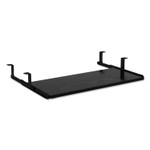 Alera Valencia Series Underdesk Keyboard/Mouse Shelf, 28w x 12d, Black View Product Image