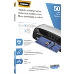 Fellowes Thermal Laminating Pouches, 3 mil, 9" x 11.5", Matte Clear, 50/Pack View Product Image