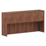 Alera Valencia Series Hutch, 3-Comp, 70.63w x 15d x 35.38h, Modern Walnut View Product Image