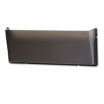 deflecto Unbreakable DocuPocket Wall File, Legal, 17 1/2 x 3 x 6 1/2, Smoke View Product Image