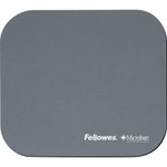 Fellowes Mouse Pad w/Microban, Nonskid Base, 9 x 8, Graphite View Product Image