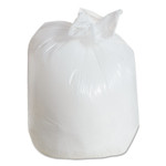 FlexSol Low Density Can Liners, 33 gal, 0.8 mil, 33" x 39", White, 150/Carton View Product Image