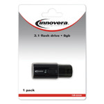 Innovera USB 3.0 Flash Drive, 8 GB, View Product Image