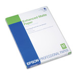 Epson Ultra Premium Matte Presentation Paper, 10 mil, 8.5 x 11, Matte White, 50/Pack View Product Image