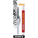 Zebra Sarasa Grand Retractable Gel Pen, Medium 0.7 mm, Black Ink, White Barrel View Product Image