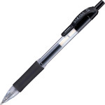 Zebra Sarasa Dry Gel X20 Retractable Gel Pen, Fine 0.5mm, Black Ink, Smoke Barrel, Dozen View Product Image