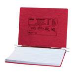 ACCO PRESSTEX Covers with Storage Hooks, 2 Posts, 6" Capacity, 14.88 x 11, Executive Red View Product Image