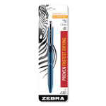 Zebra Sarasa Grand Retractable Gel Pen, Medium 0.7 mm, Black Ink, Turquoise Barrel View Product Image