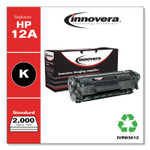 Innovera Remanufactured Black Toner, Replacement for HP 12A (Q2612A), 2,000 Page-Yield View Product Image