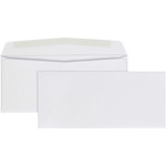 Quality Park Business Envelope, #9, Commercial Flap, Gummed Closure, 3.88 x 8.88, White, 500/Box View Product Image