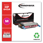Innovera Remanufactured Magenta Toner, Replacement for HP 643A (Q5953A), 10,000 Page-Yield View Product Image