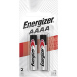 Energizer MAX Alkaline AAAA Batteries, 1.5V, 2/Pack View Product Image