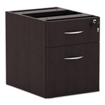 Alera Valencia Series 3/4 Box/File Pedestal,15.63w x 20.5d x 19.25h, Espresso View Product Image