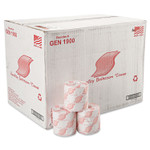 GEN Standard Bath Tissue, Septic Safe, 2-Ply, White, 4.5 x 3.5, 500 Sheets/Roll View Product Image