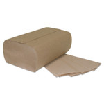 GEN Multi-Fold Paper Towels, 1-Ply, Brown, 9 1/4 x 9 1/4, 250 Towels/Pack, 16 Packs/Carton View Product Image