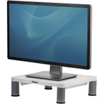 Fellowes Standard Monitor Riser, 13 3/8 x 13 5/8 x 2, Platinum/Graphite View Product Image