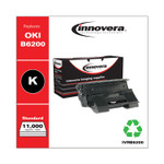 Innovera Remanufactured Black Toner, Replacement for Oki B6200 (52114501), 11,000 Page-Yield View Product Image